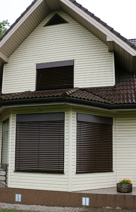 Outdoor/ facade aluminum venetian blinds