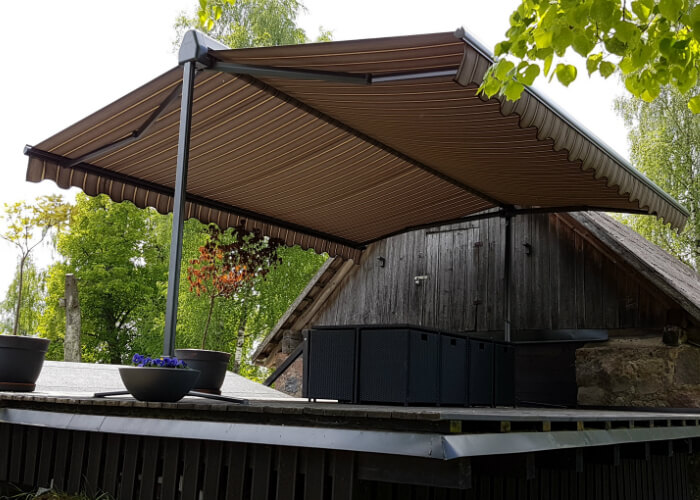Ombra Mobile OS 4000 free-standing awning